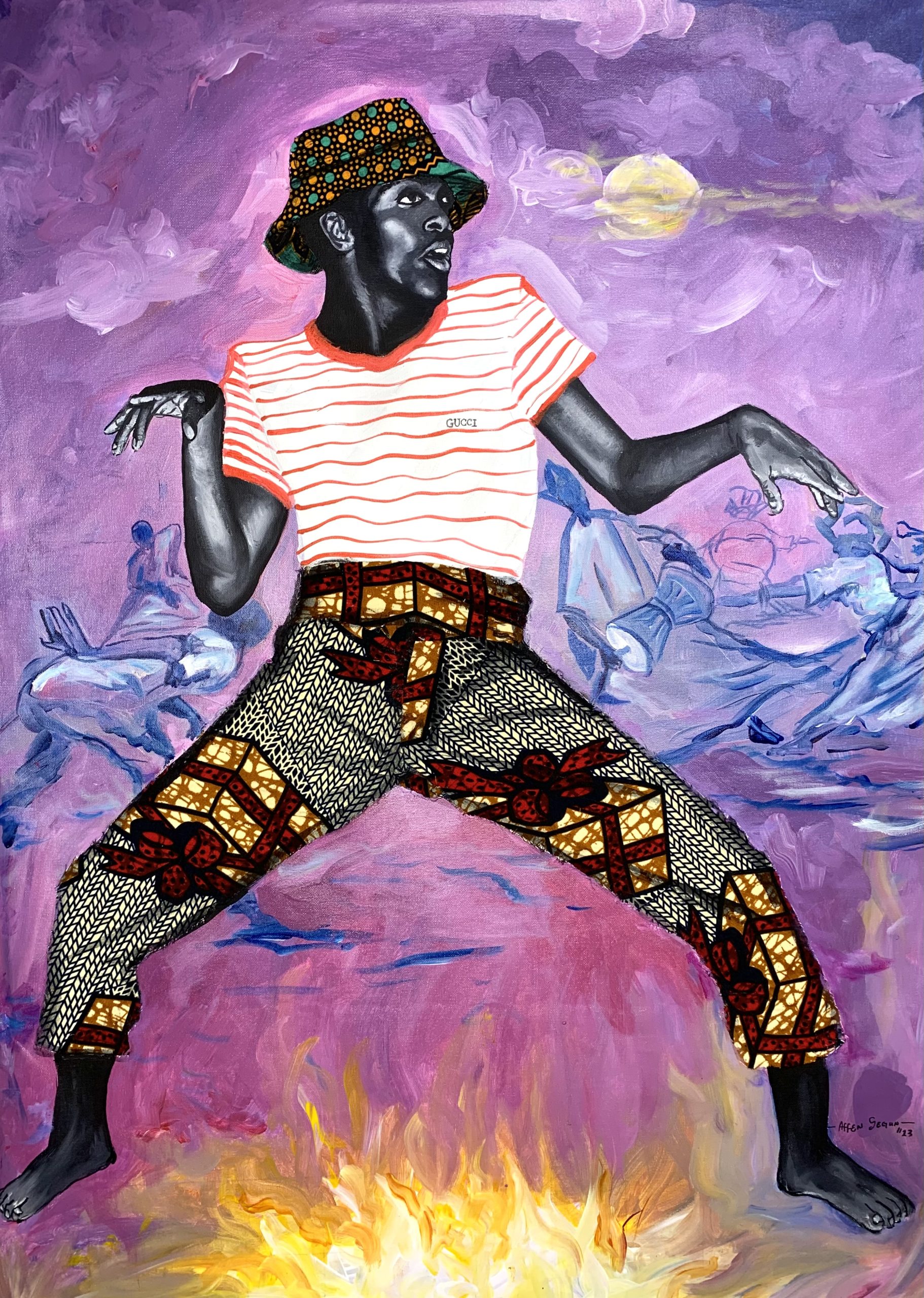 Dancing Around the Fire I, Affen Segun